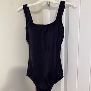 Lands’ End Dark Navy Vintage One Piece Bathingsuit